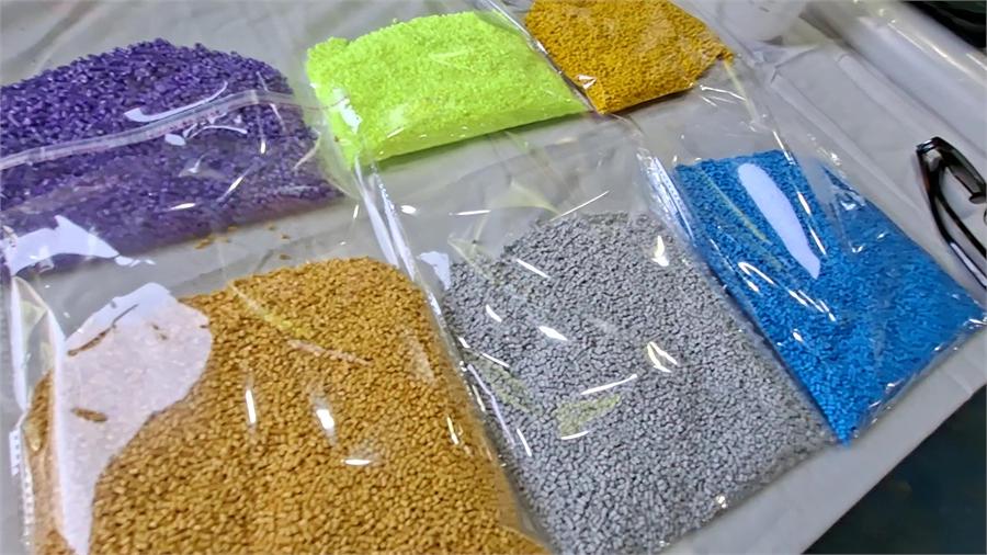 Plastic recycling facility